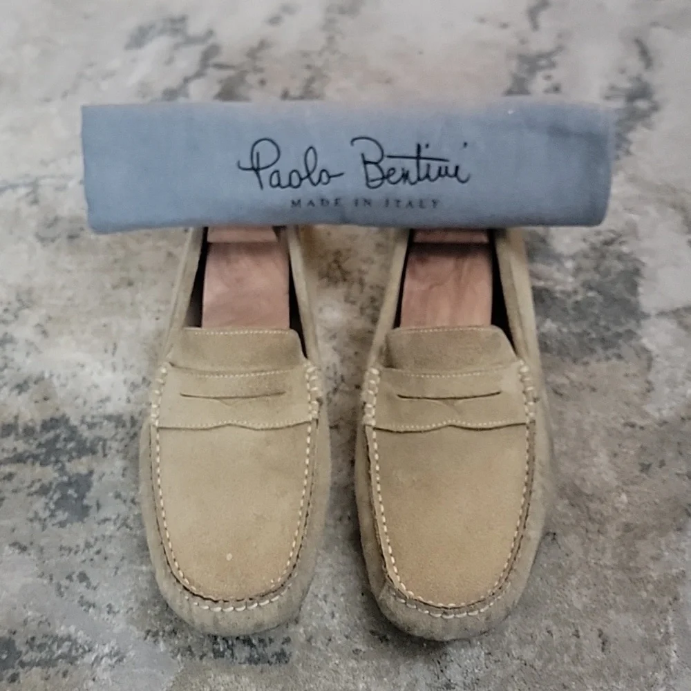 Men's Tan Drivers - Picture 1 of 4